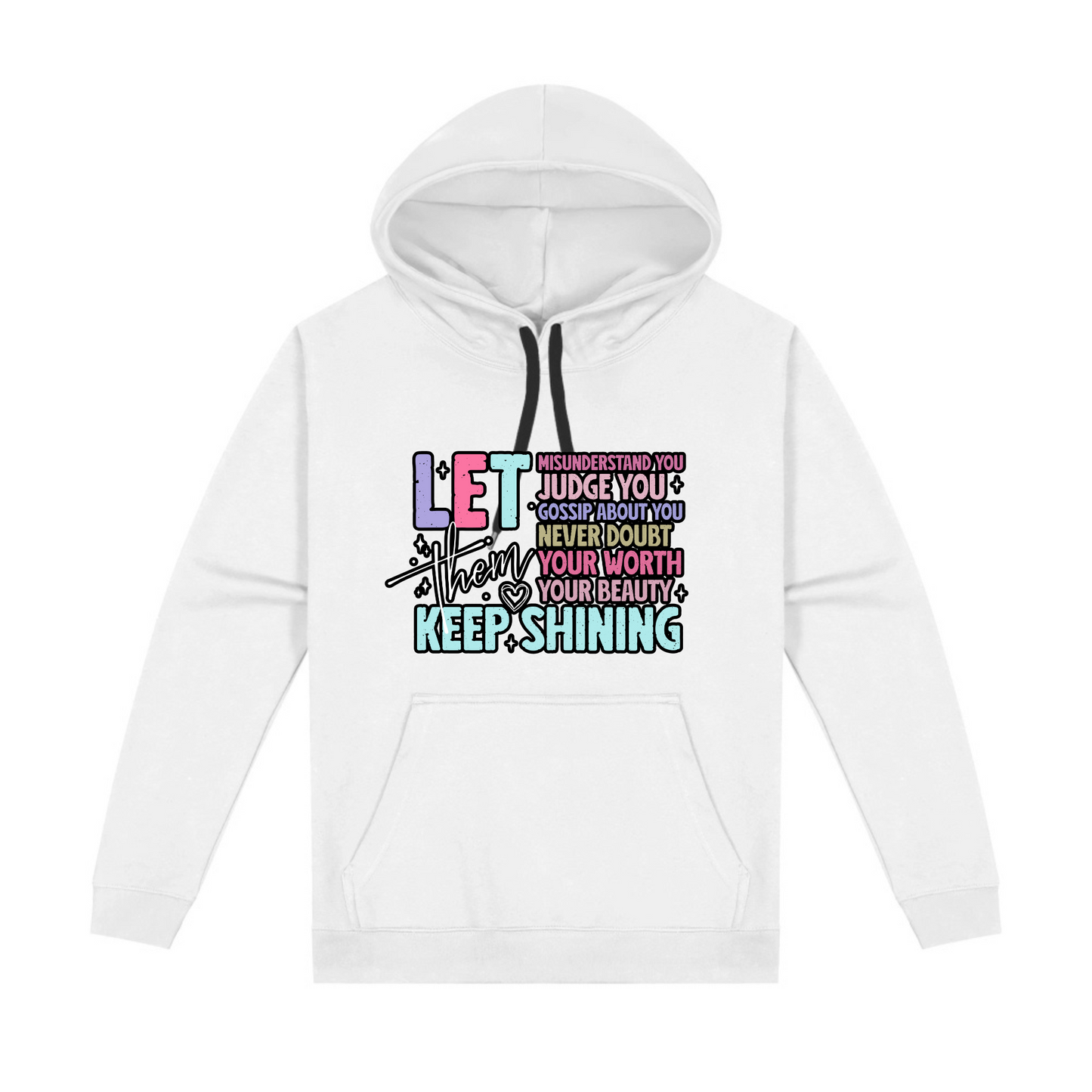 Let Them Front - Unisex ColourCord Hoodie