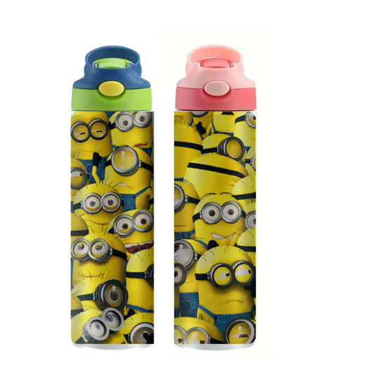Minions Faces - Kids Drink Bottle