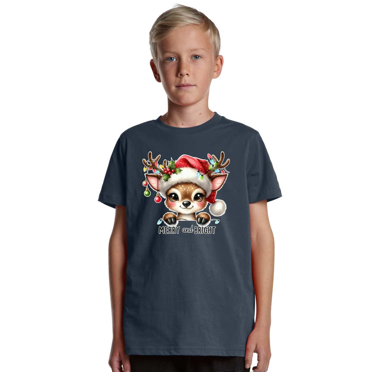 Merry & Bright XMAS - Kids Tee