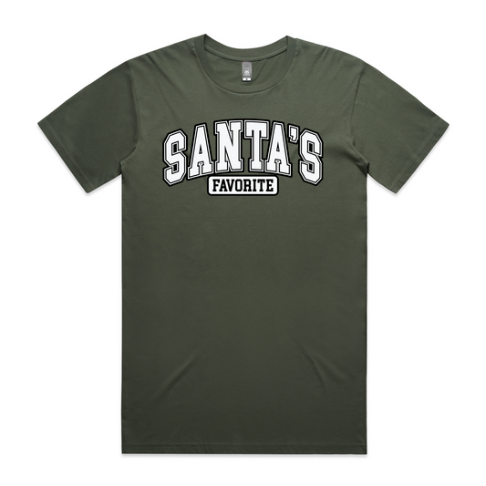 Santa's Fave XMAS - Mens Tee