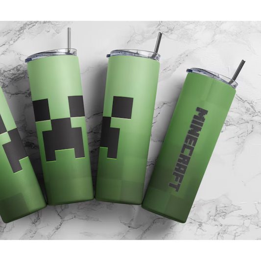 Minecraft Geen - Tumbler & Bottle