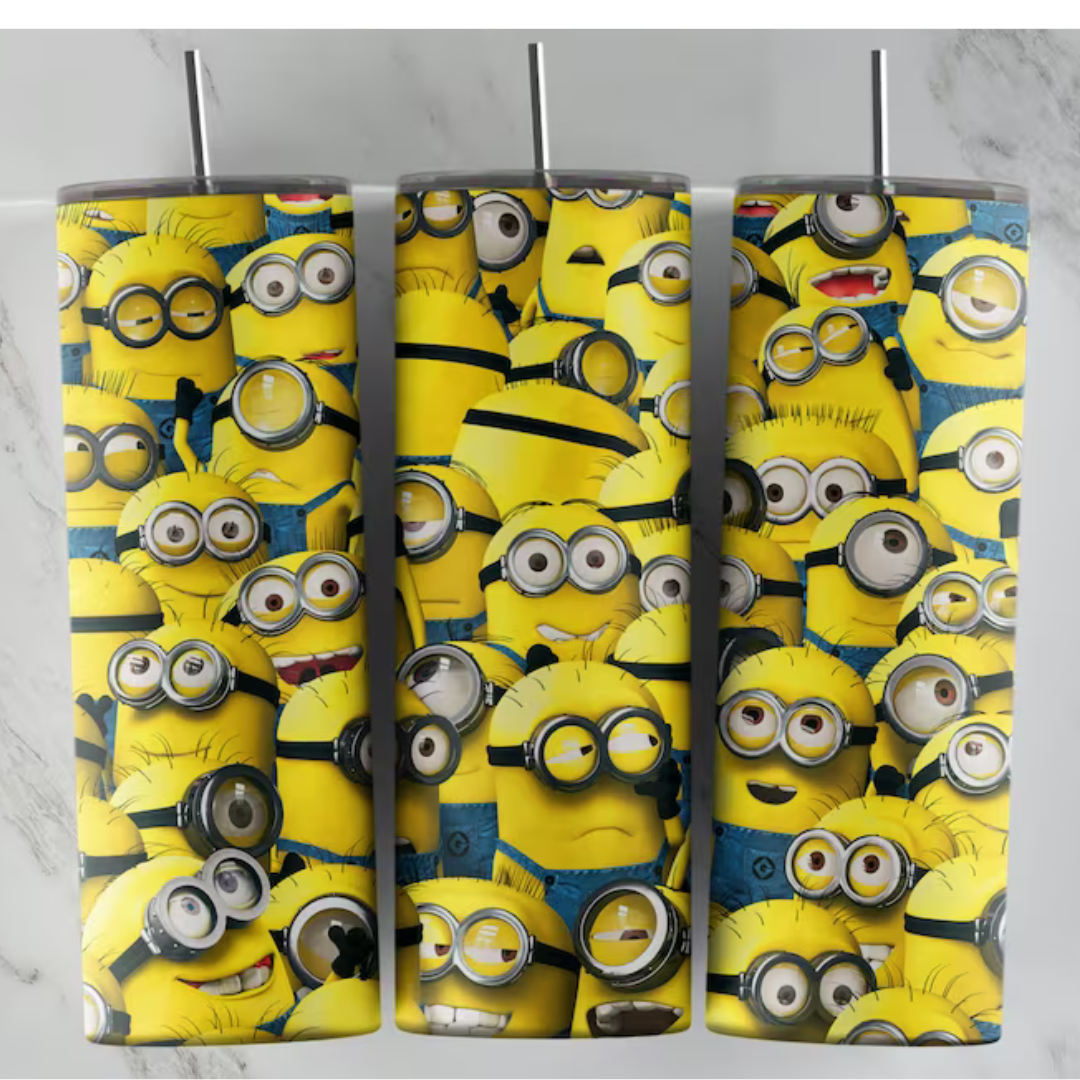 Minions Faces - Tumbler & Bottle