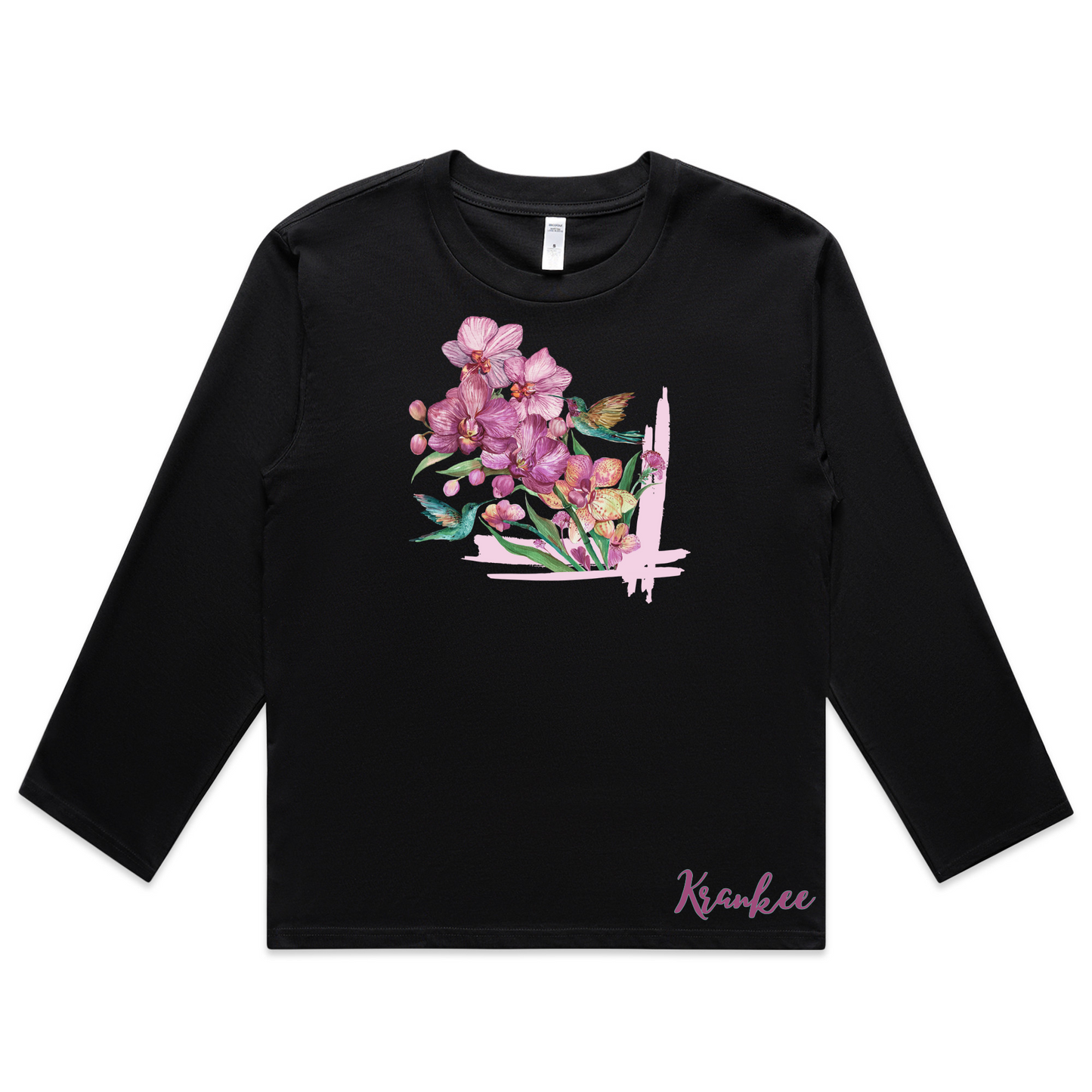 Womens Orchid Boxy L/Sleeve