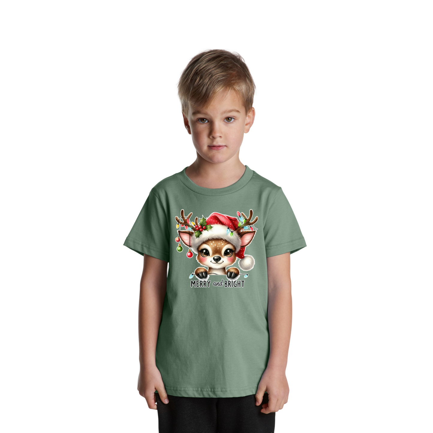 Merry & Bright XMAS - Kids Tee