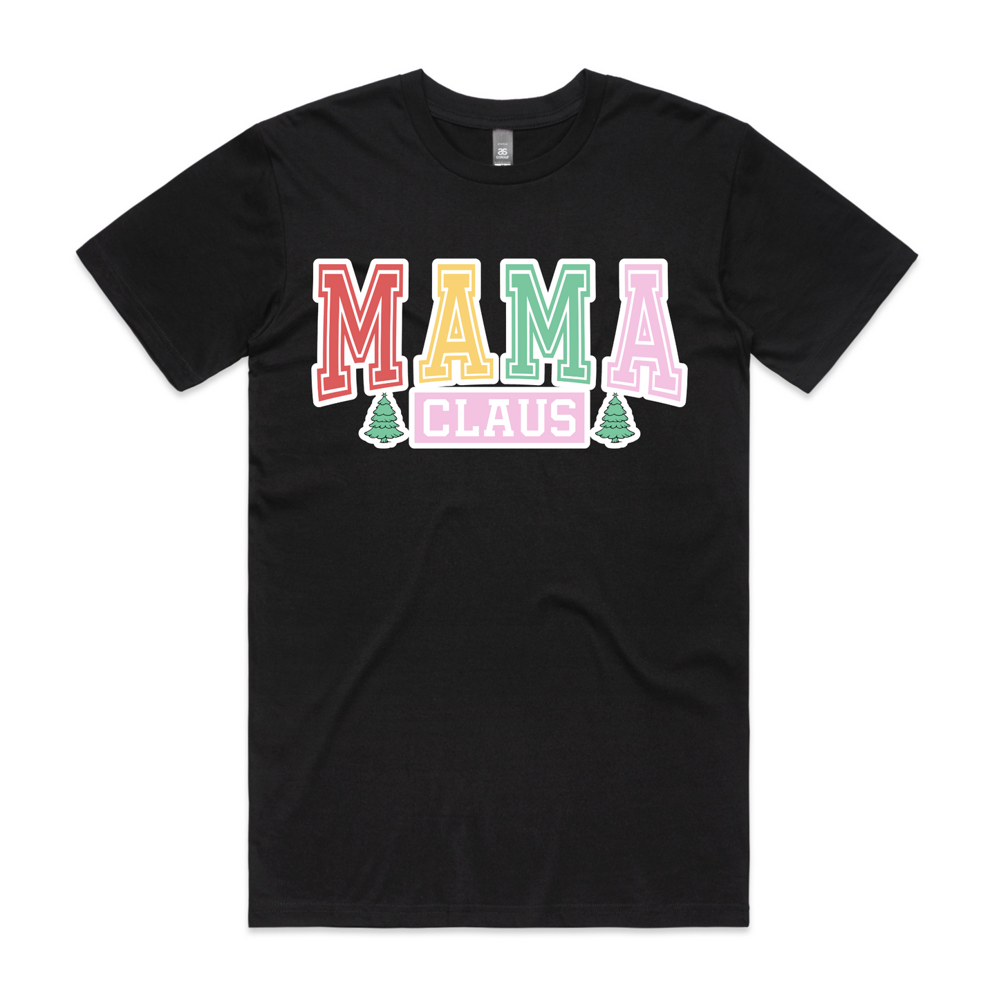Mama Claus colourful XMAS - Mens Tee