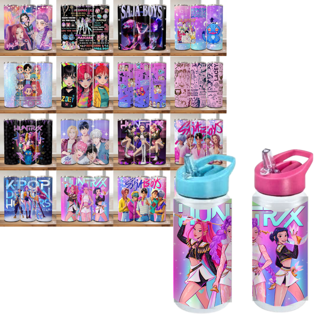 KPop (16 designs) - Kids Drink Bottle