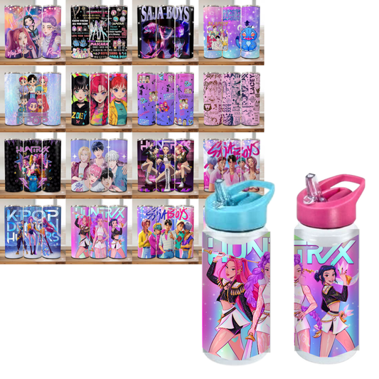 KPop (16 designs) - Kids Drink Bottle