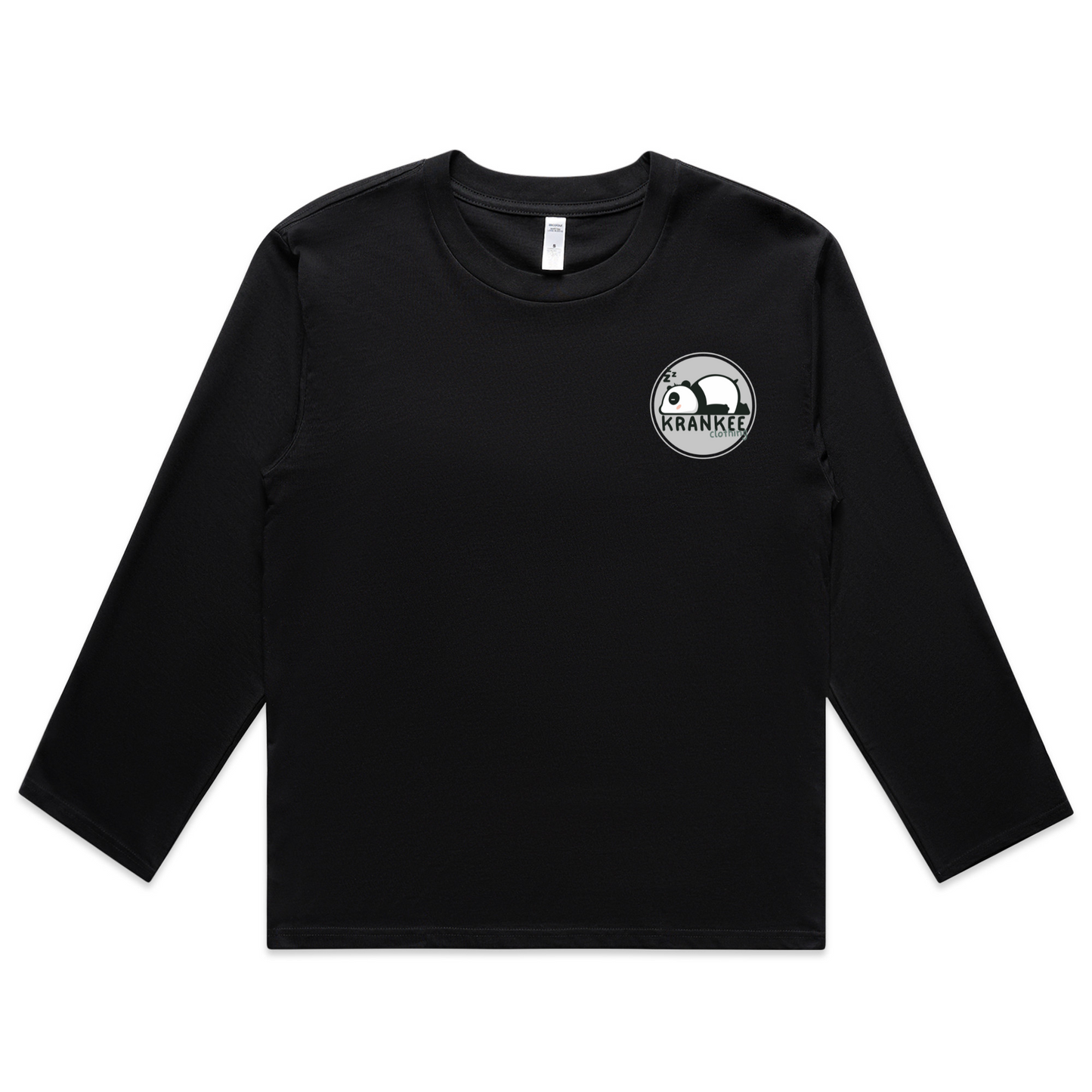 Womens Krankee Panda Boxy L/Sleeve