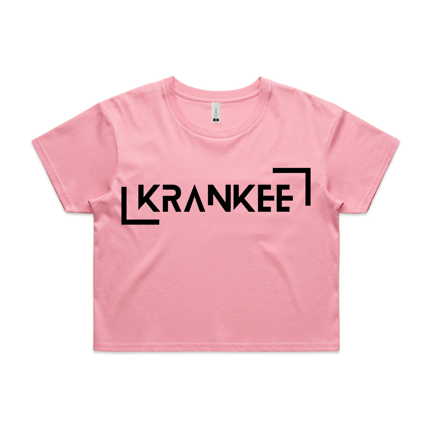Womens Basic Krankee Crop Tee
