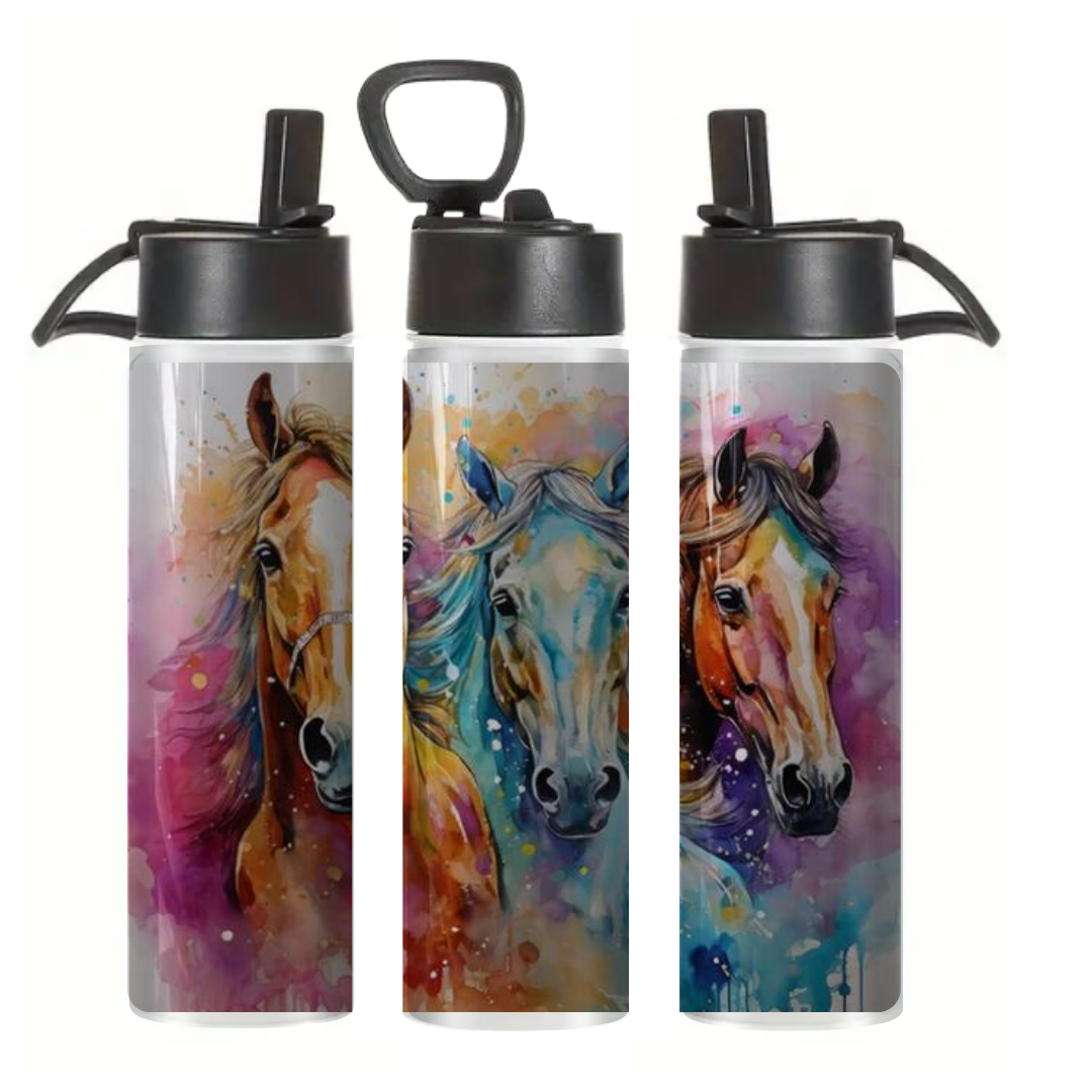 Rainbow Horses - Tumbler & Bottle