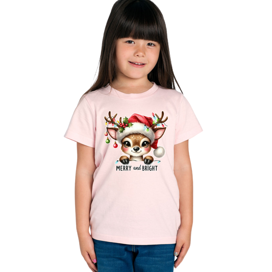 Merry & Bright XMAS - Kids Tee