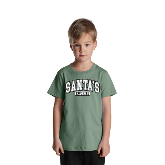Santa's Fave XMAS - Kids Tee
