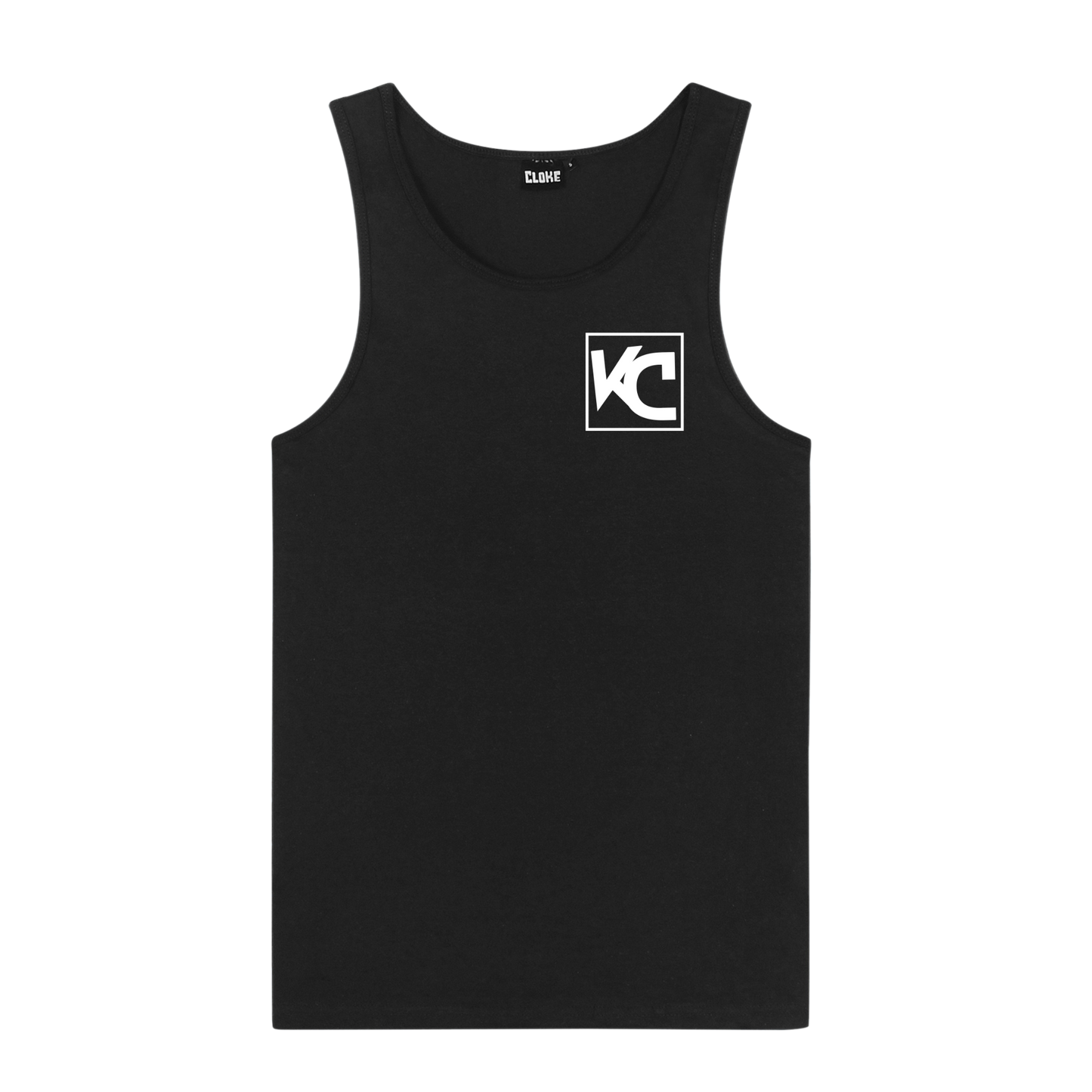 Mens Floral Back Singlet