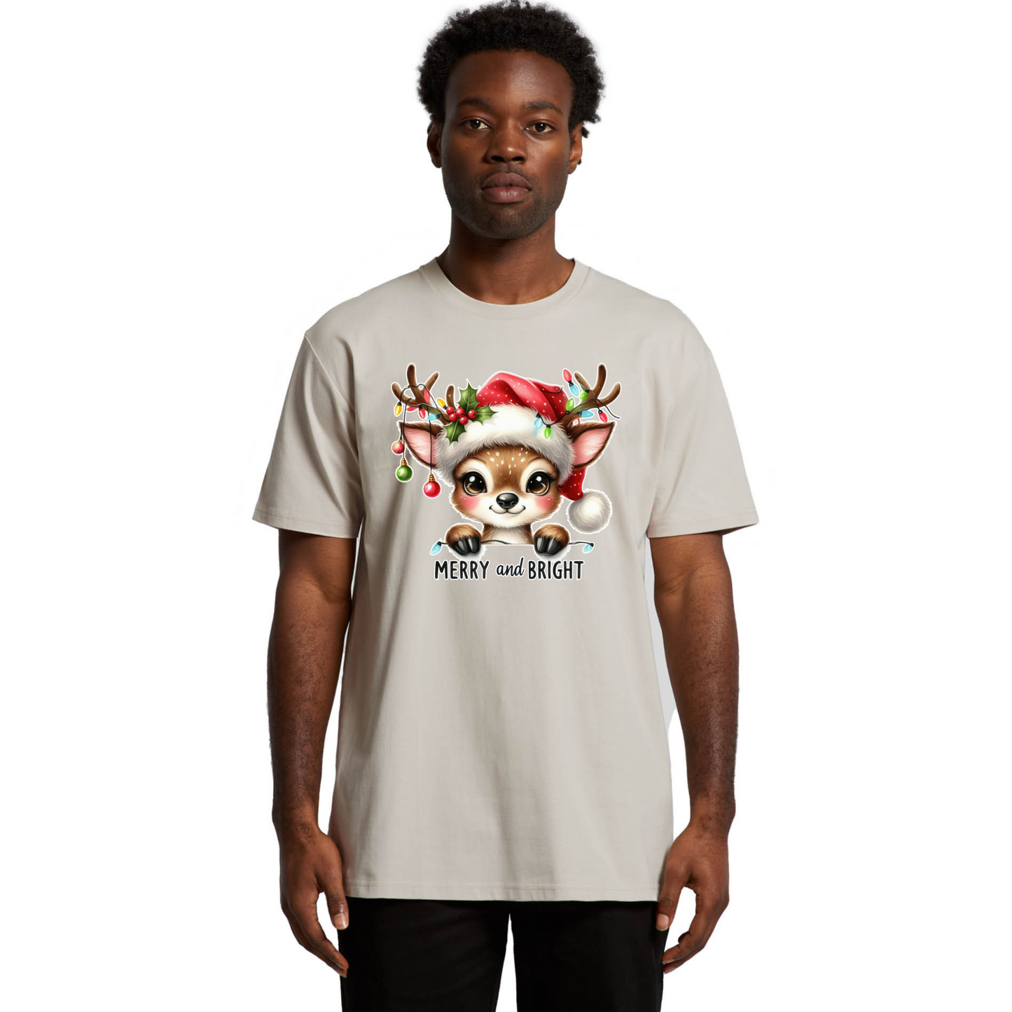 Merry & Bright XMAS - Mens Tee