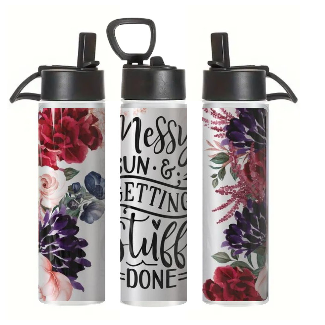 Messy Bun - Tumbler & Bottle