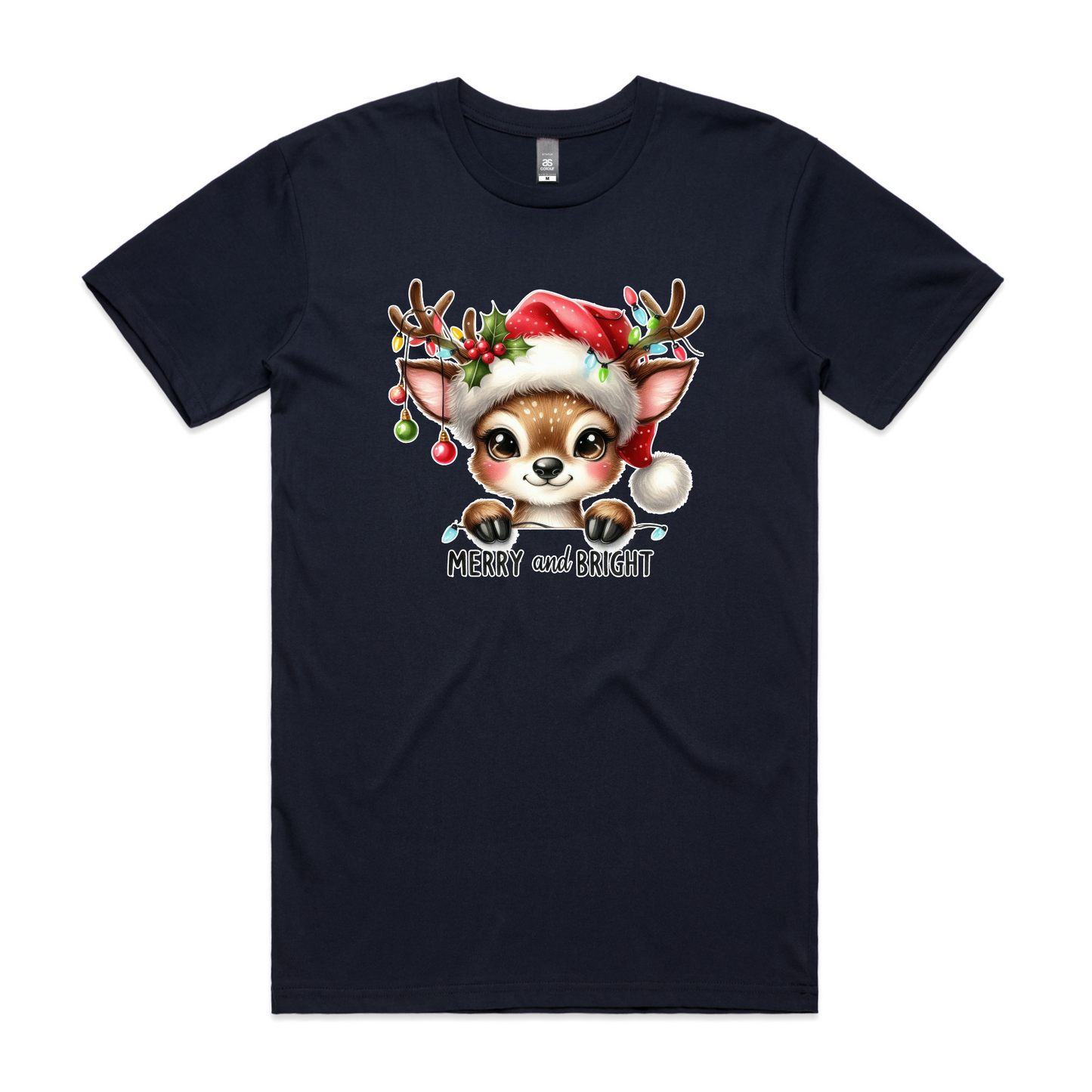 Merry & Bright XMAS - Mens Tee