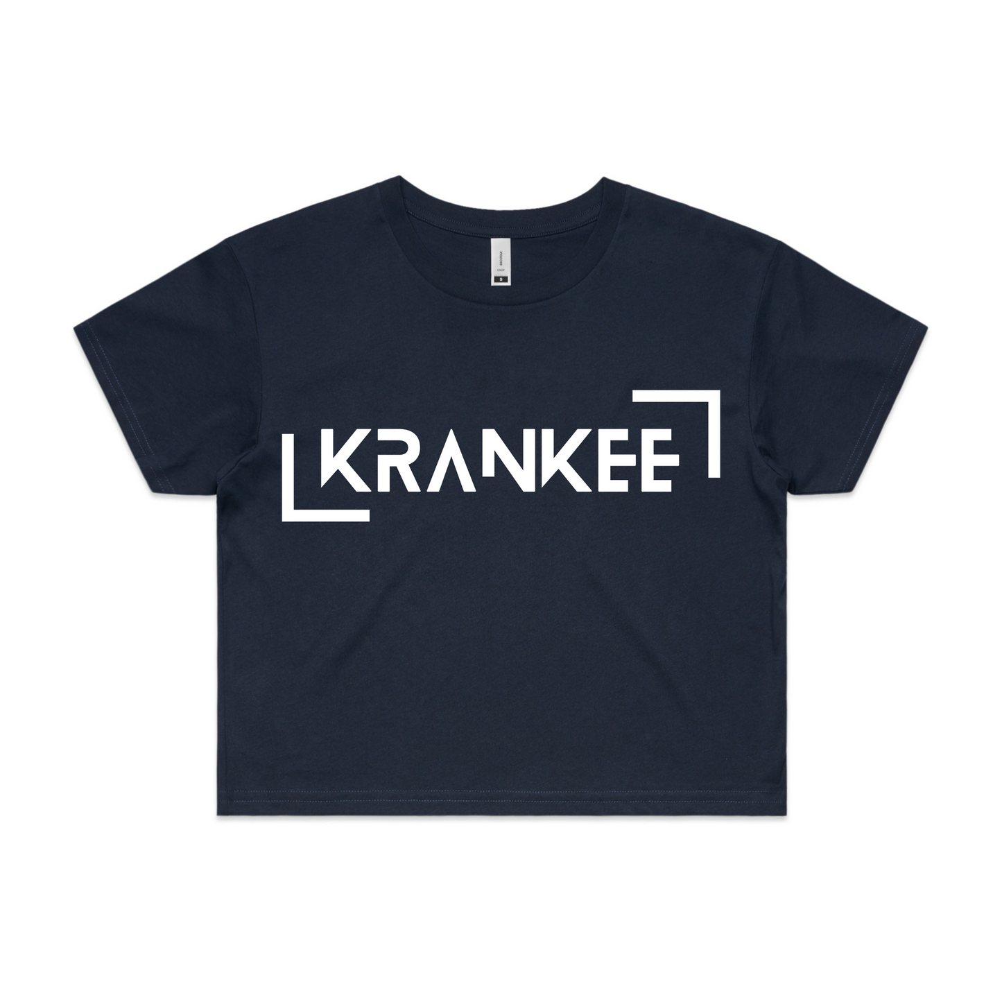 Womens Basic Krankee Crop Tee