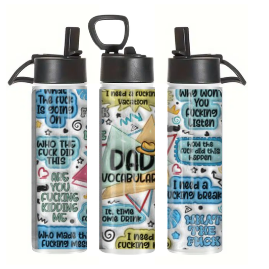 Dad Vocabulary - Tumbler & Bottle