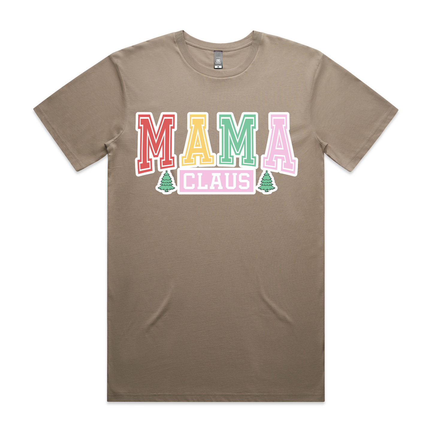 Mama Claus colourful XMAS - Mens Tee