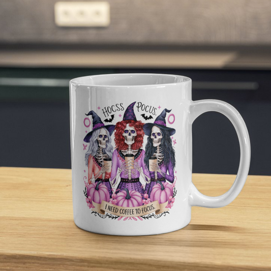 Hocus Pocus Need Coffee to Focus - Mug