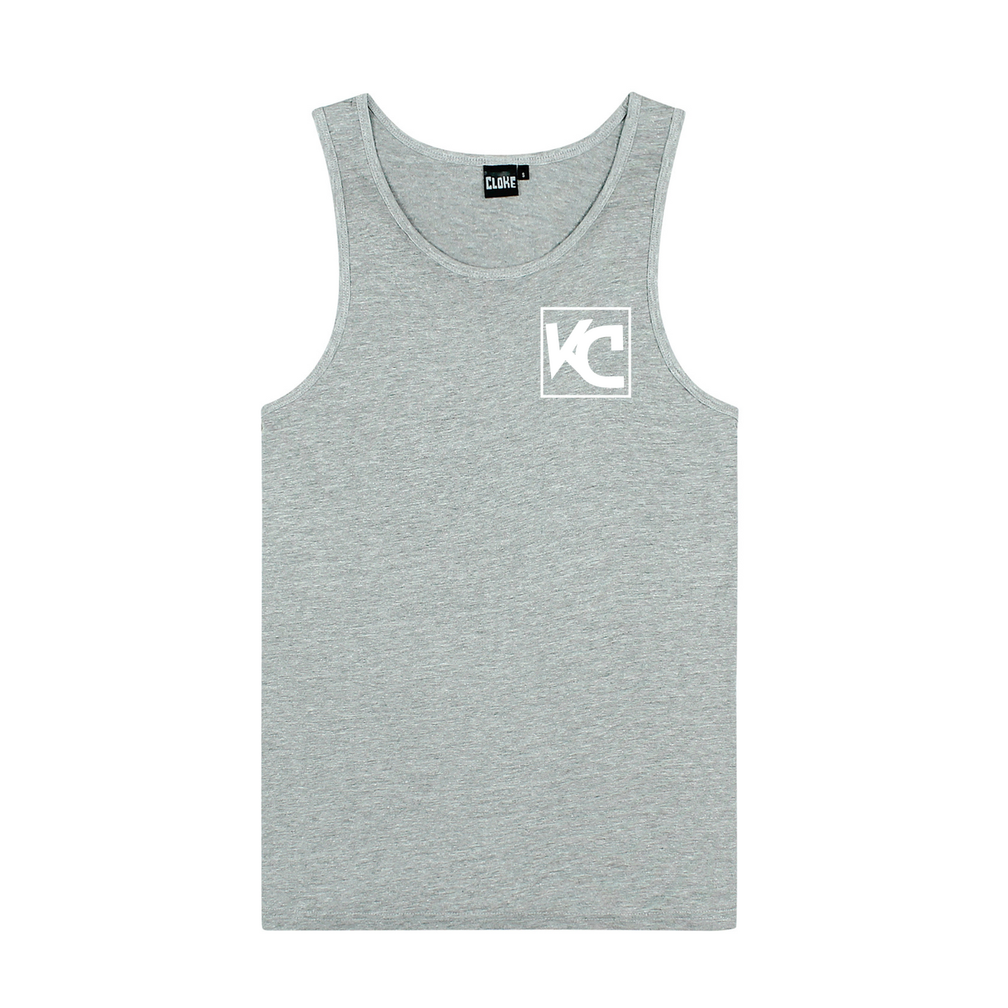 Mens Floral Back Singlet