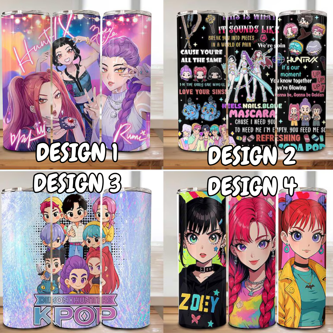 KPop (16 Designs) - Tumbler – Krankee Kreations