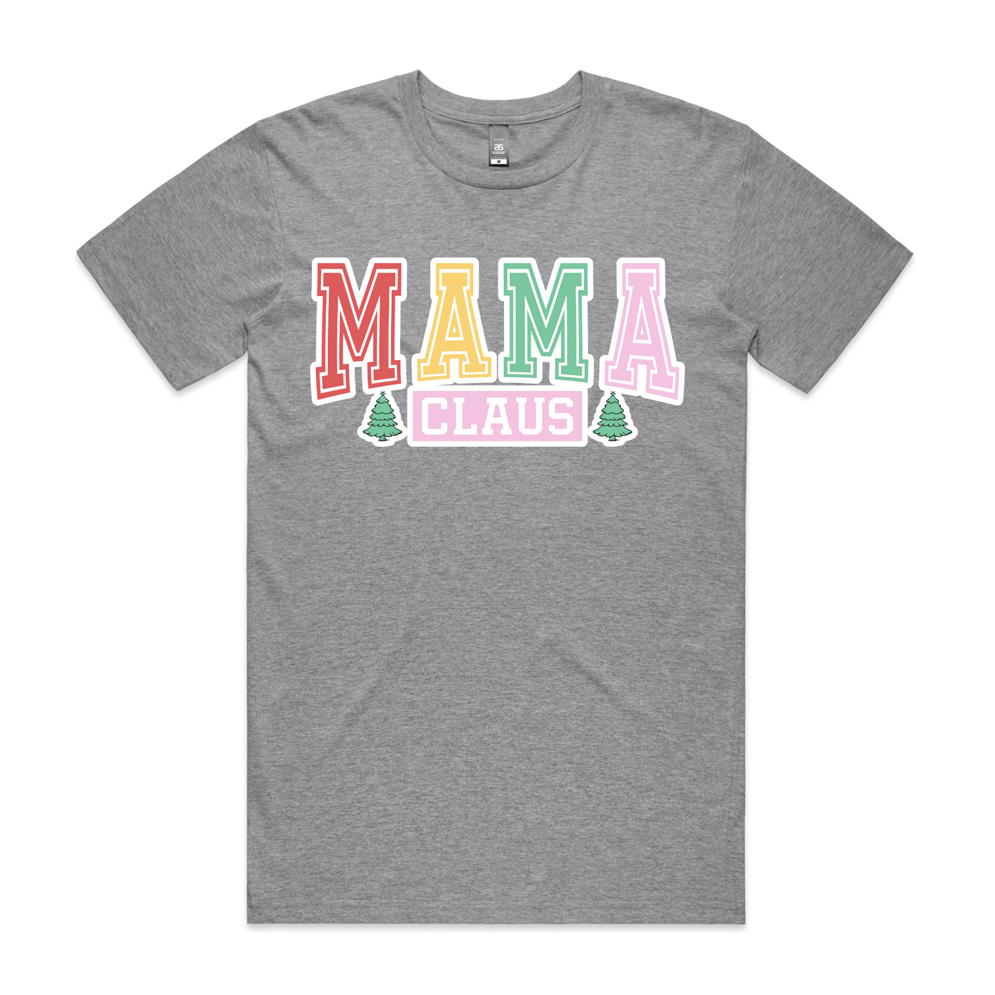 Mama Claus colourful XMAS - Mens Tee