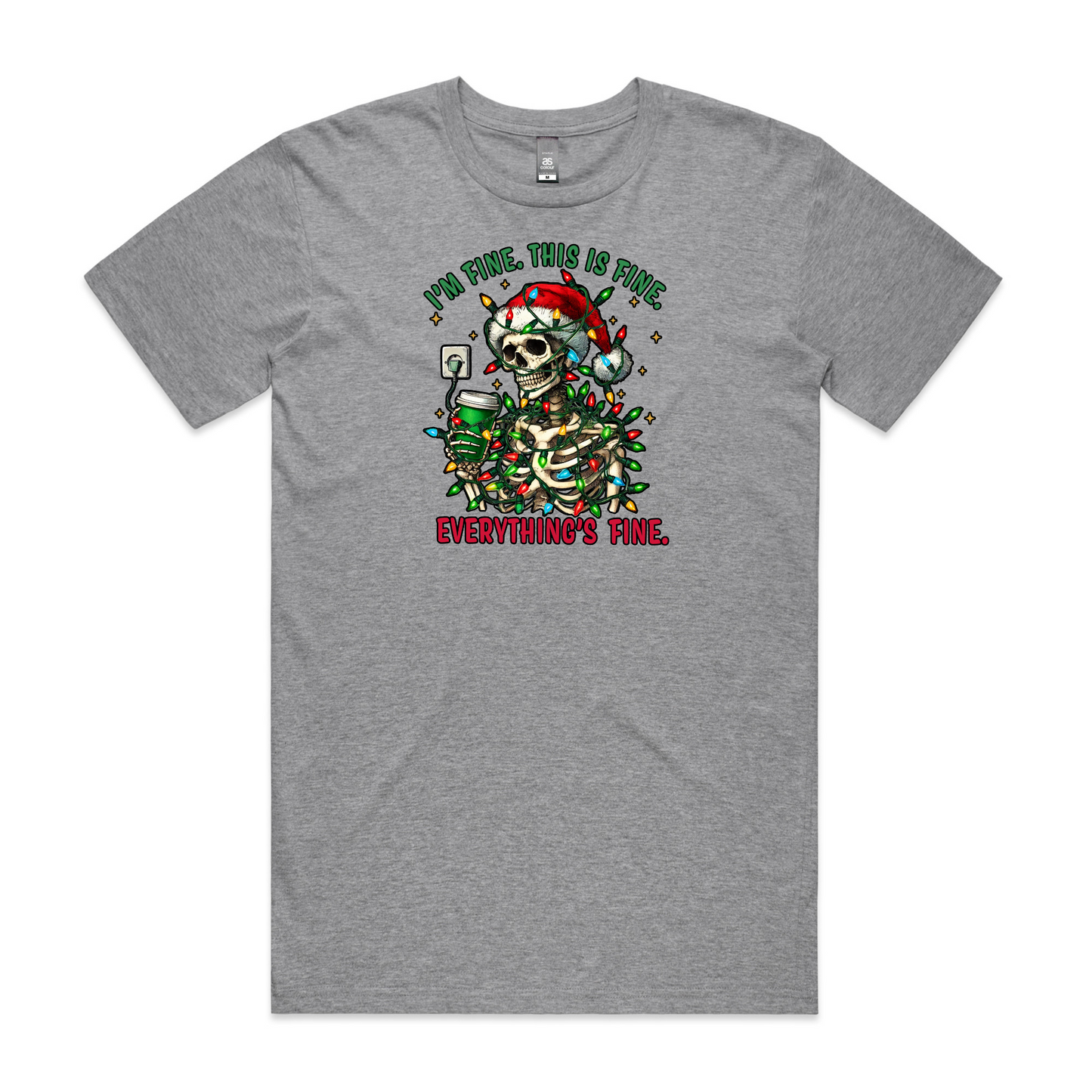 I'm Fine XMAS - Mens Tee