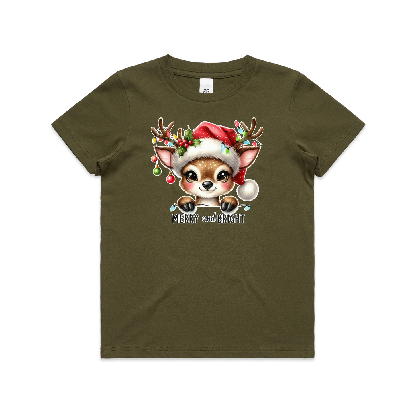 Merry & Bright XMAS - Kids Tee