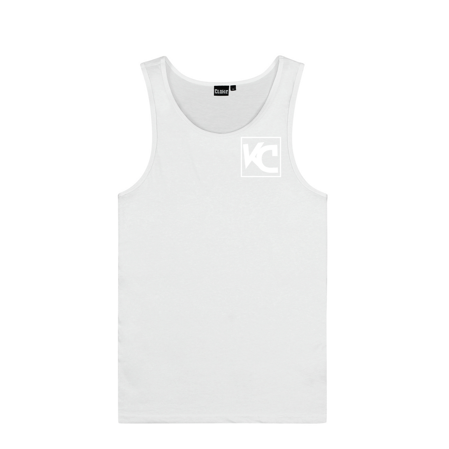 Mens Floral Back Singlet