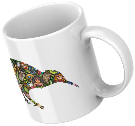 Kiwi Collage - Mug