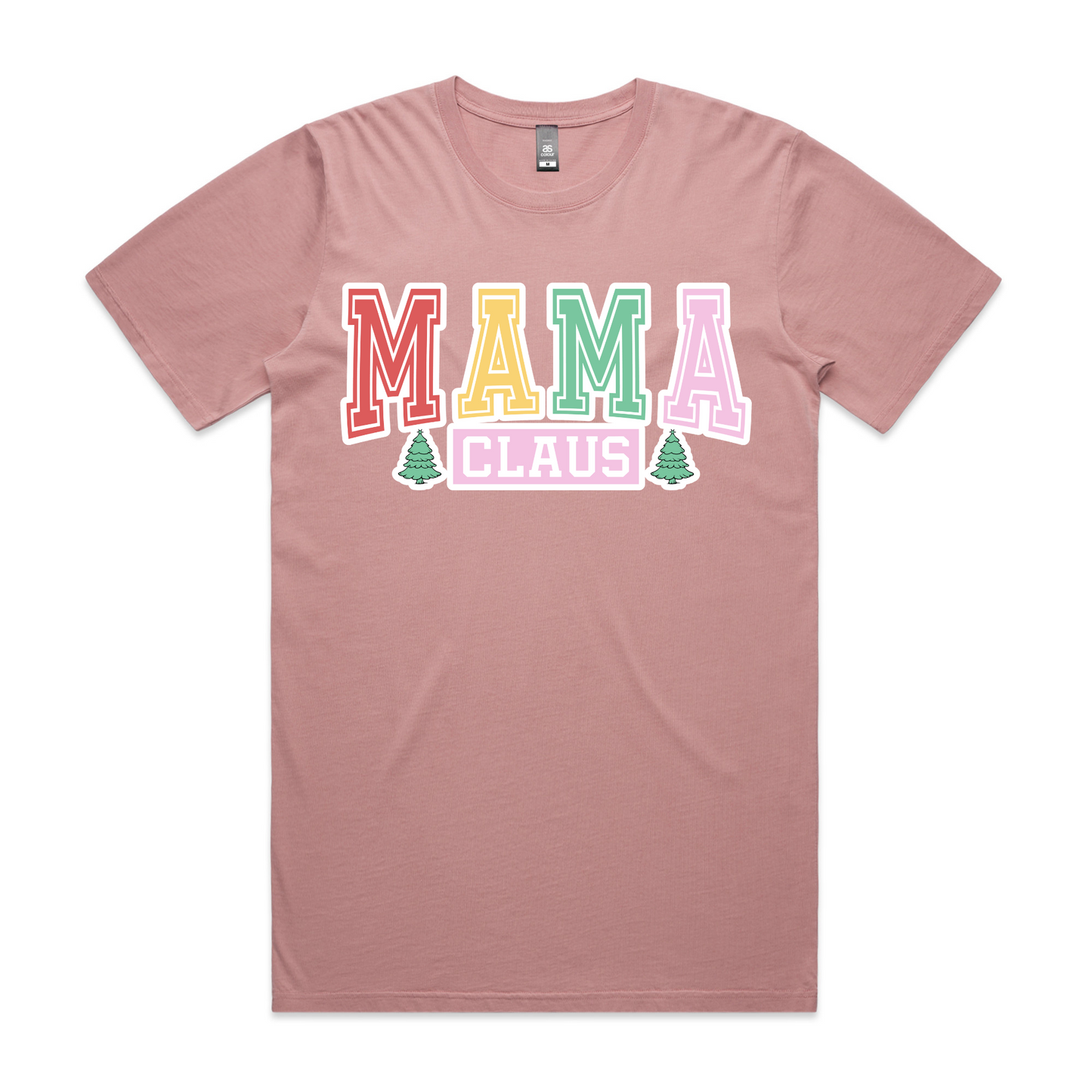Mama Claus colourful XMAS - Mens Tee