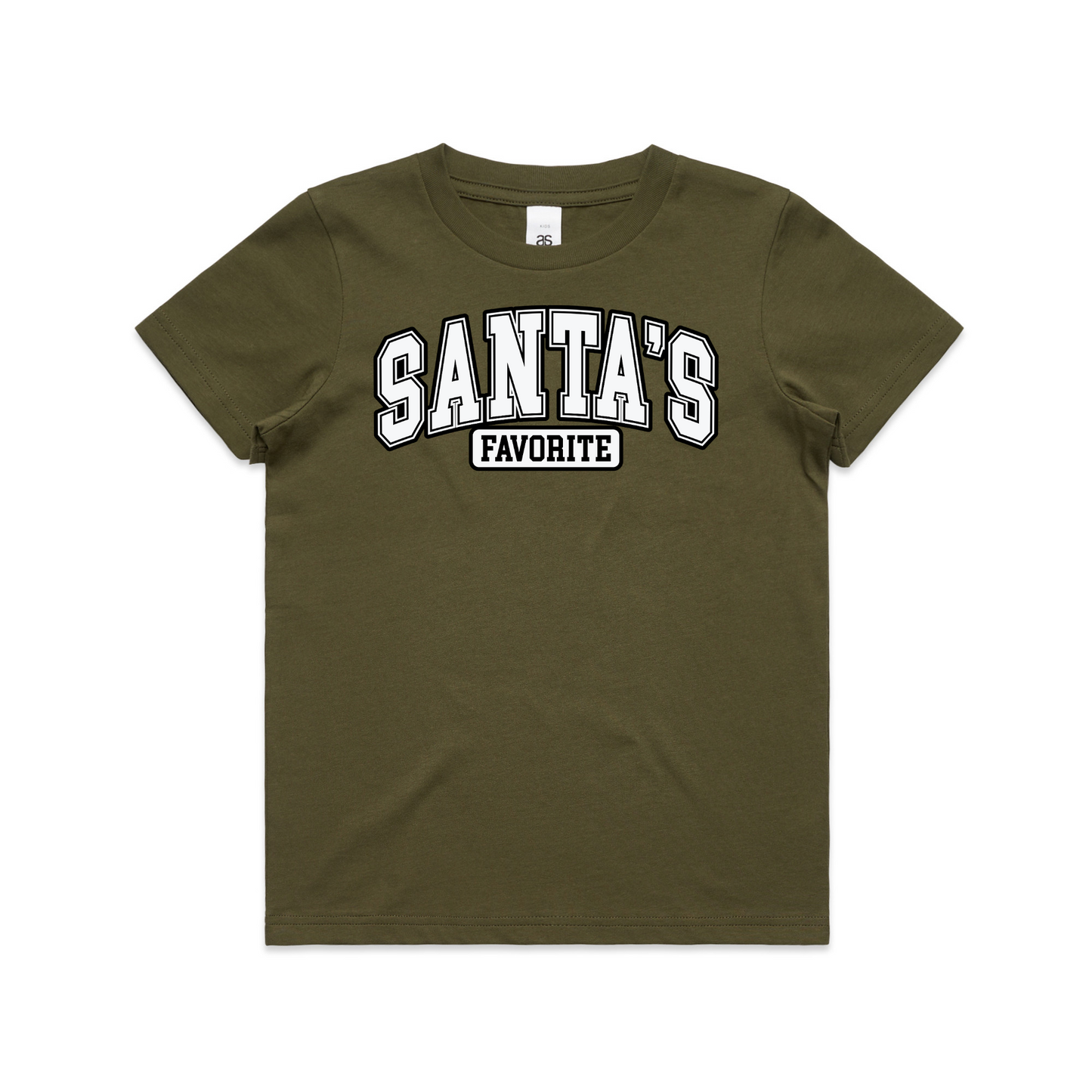Santa's Fave XMAS - Kids Tee