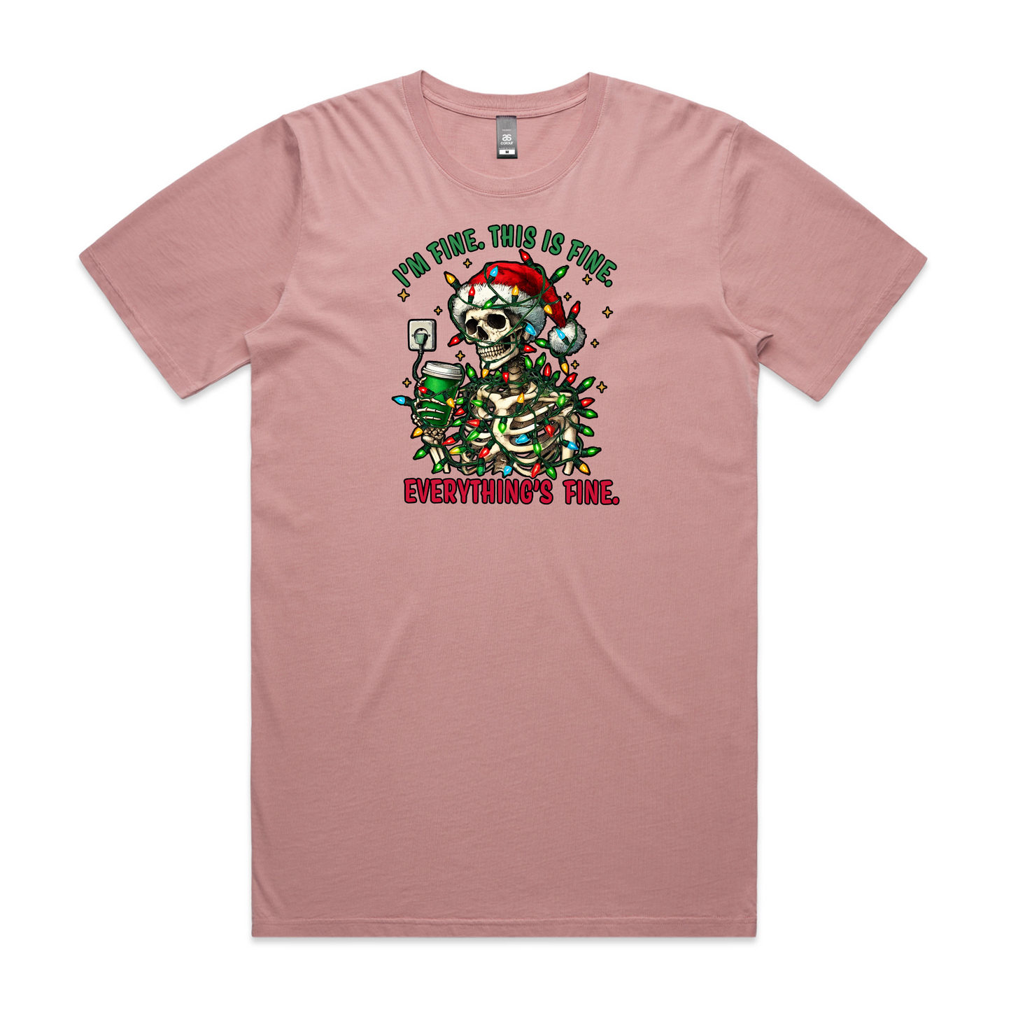 I'm Fine XMAS - Mens Tee