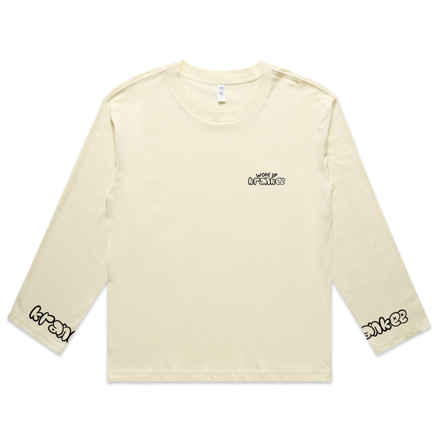 Womens Woke Up Boxy L/Sleeve