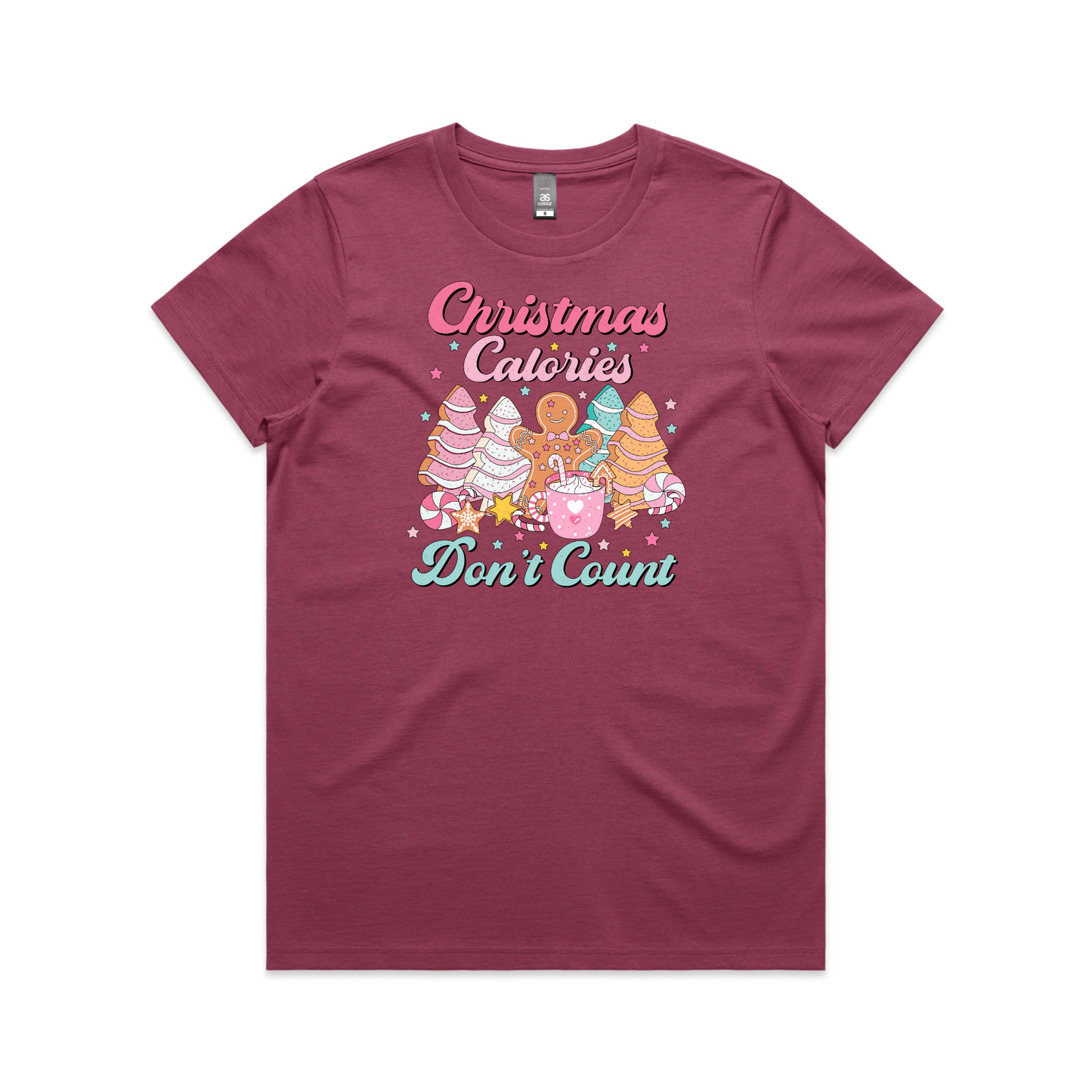 Calories XMAS - Womens Tee
