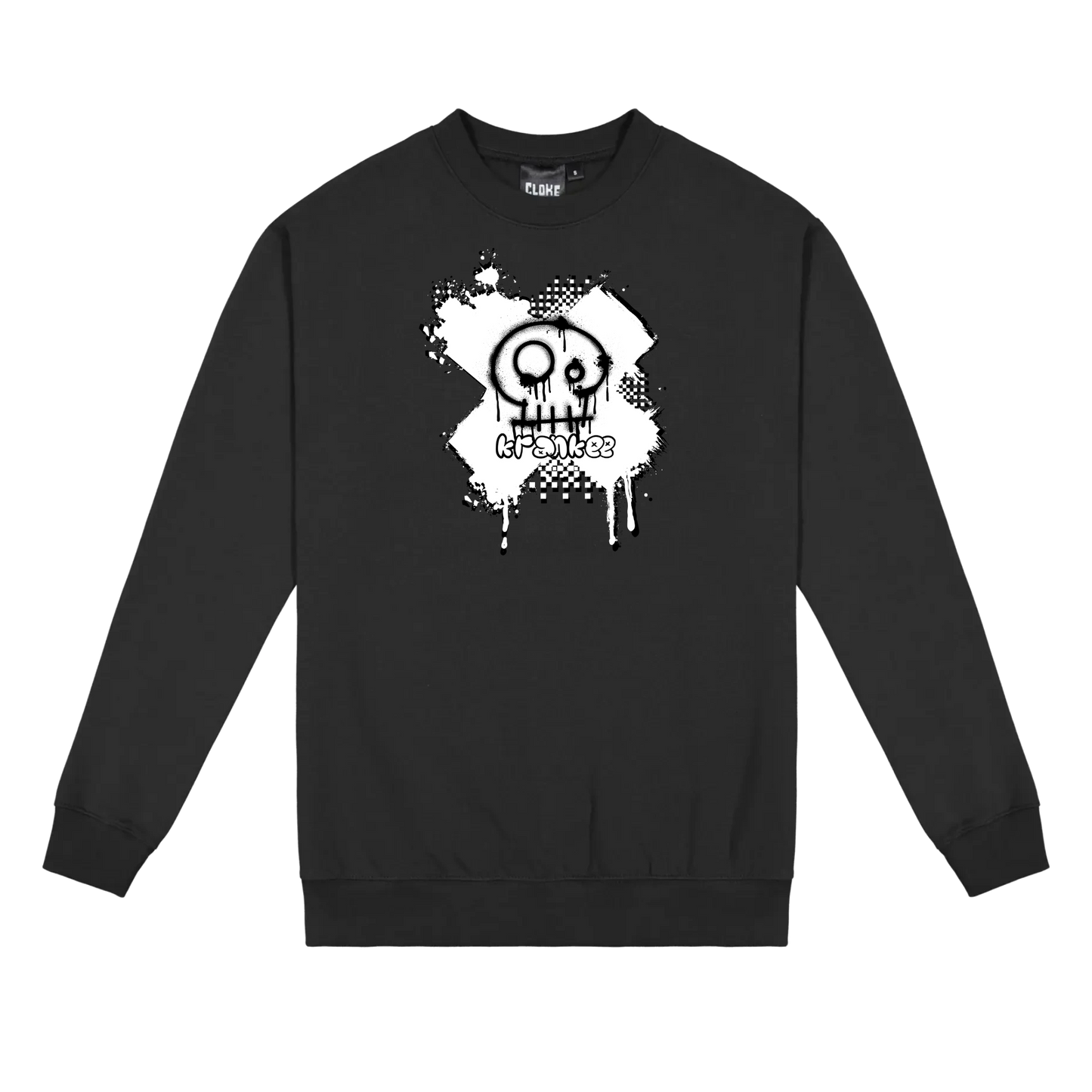 Kids Spray Paint Crew Neck