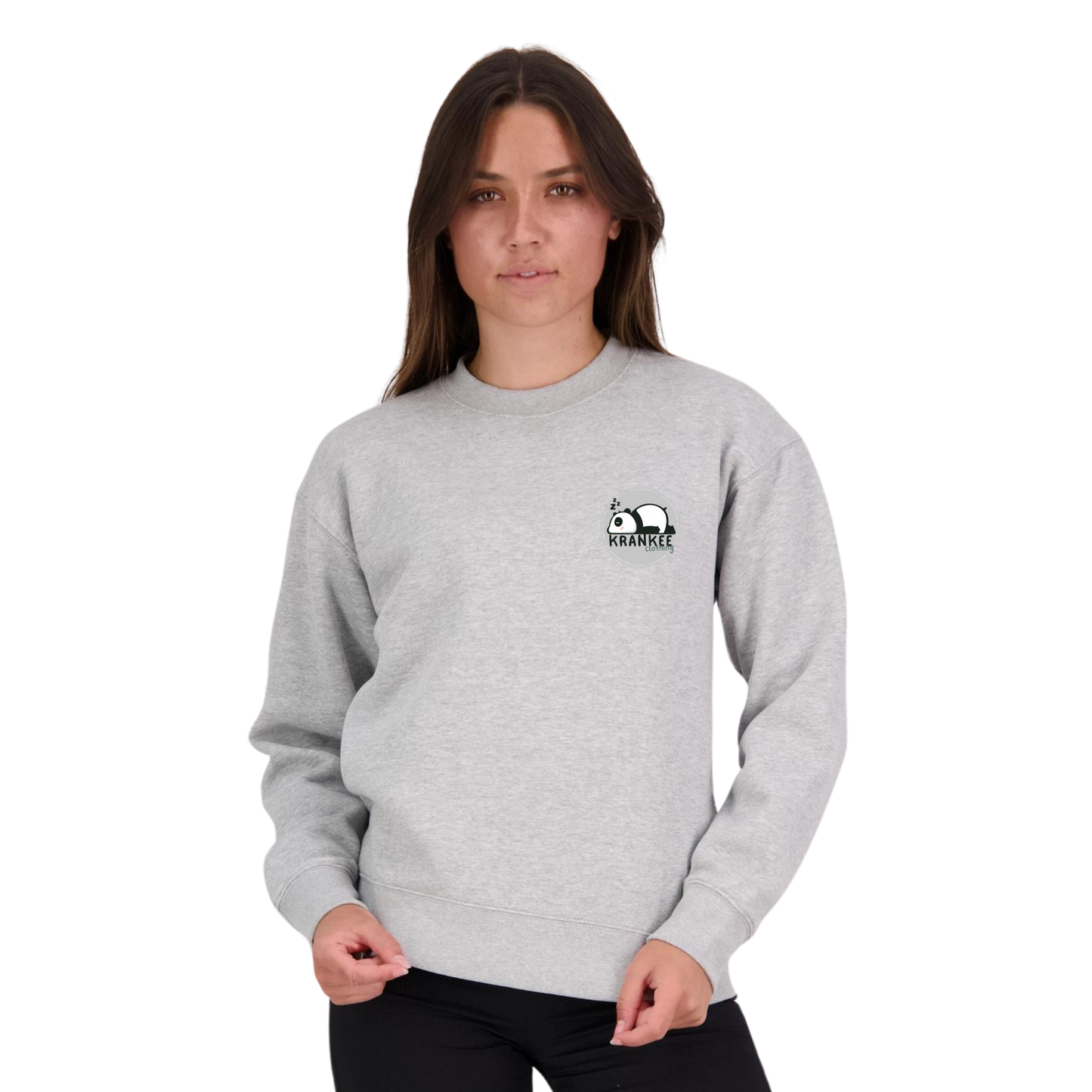 Womens Krankee Panda Crew Neck