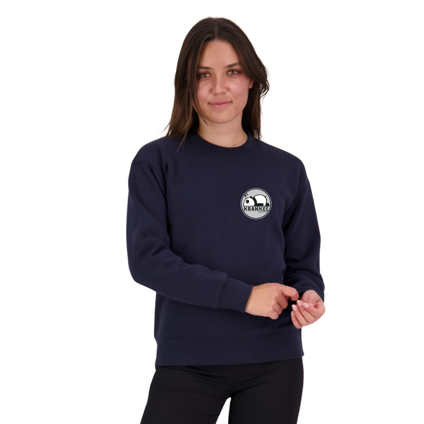 Womens Krankee Panda Crew Neck