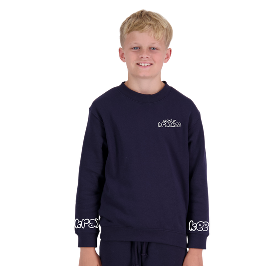 Kids Woke Up Crew Neck