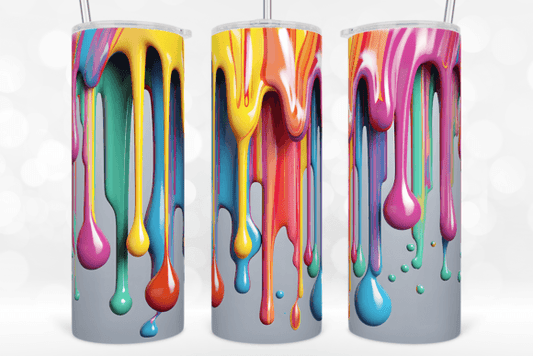 Paint Drips - Tumbler & Bottle