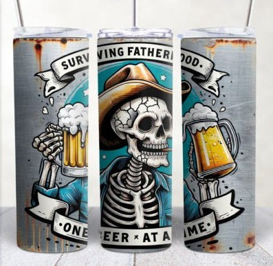 Surviving Fatherhood - Tumbler & Bottle