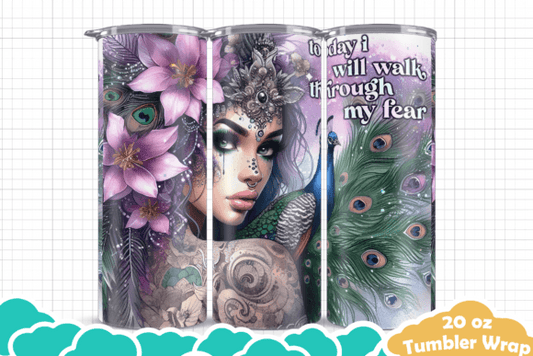 Walk Through My Fear - Tumbler & Bottle