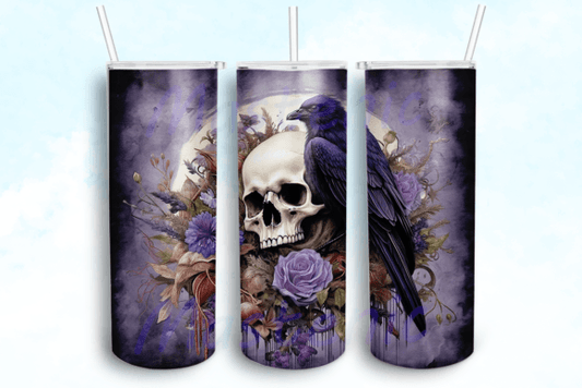 Purple Skull - Tumbler & Bottle