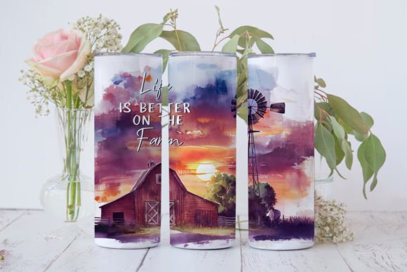 On the Farm - Tumbler & Bottle