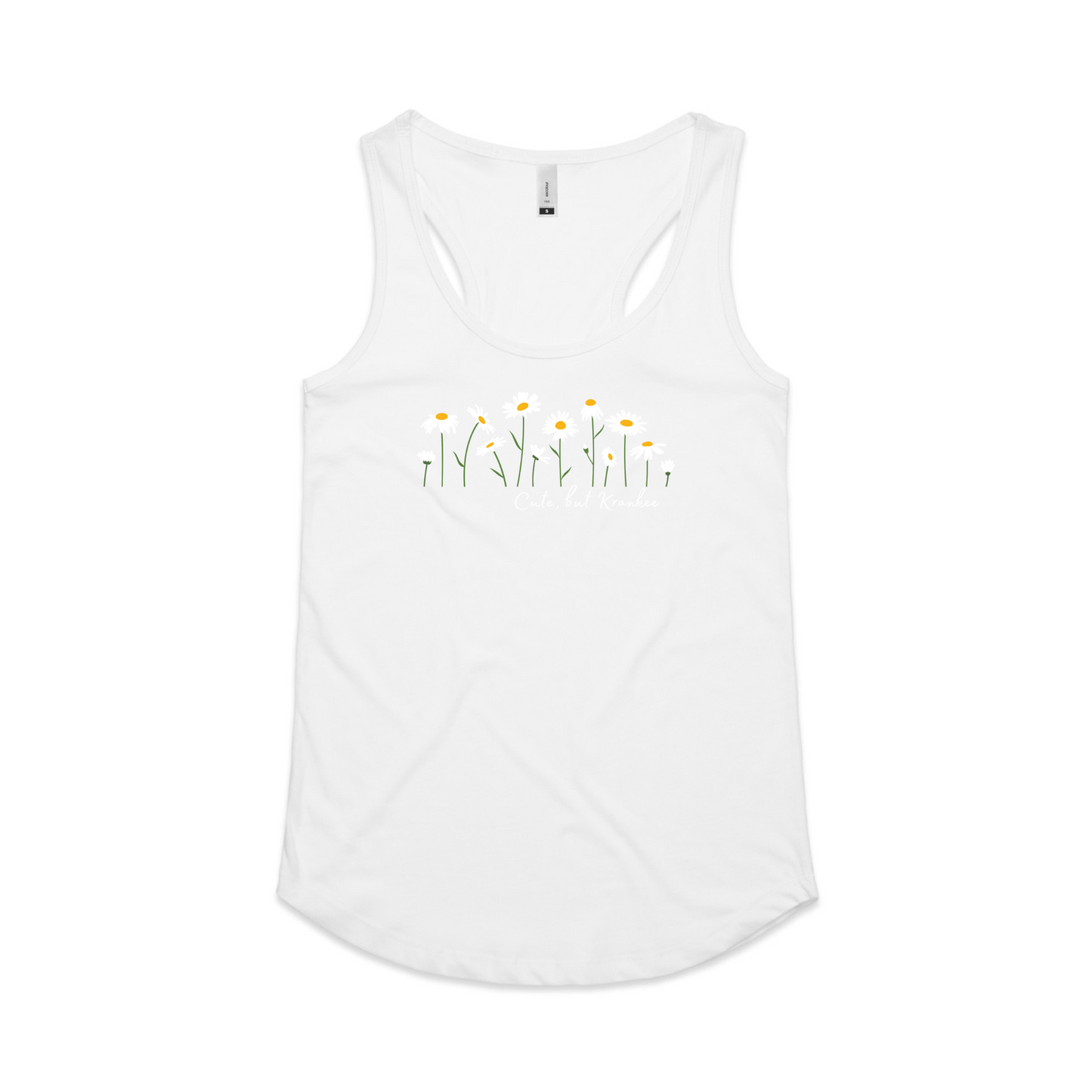 Womens Daisy Racerback