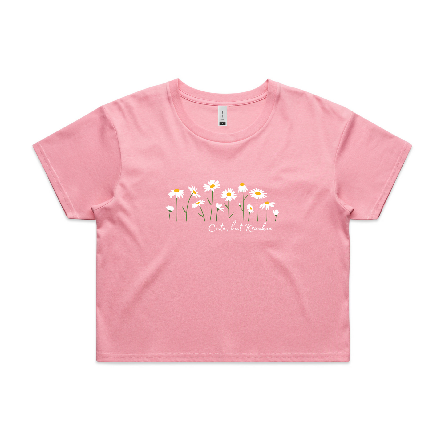 Womens Daisy Crop Tee