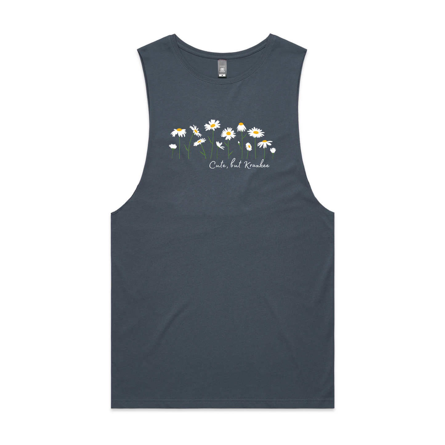 Mens Daisy Low Armpit Tank