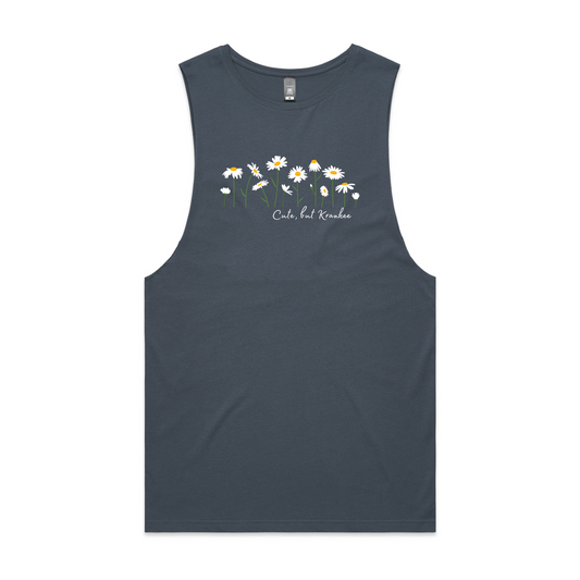 Mens Daisy Low Armpit Tank