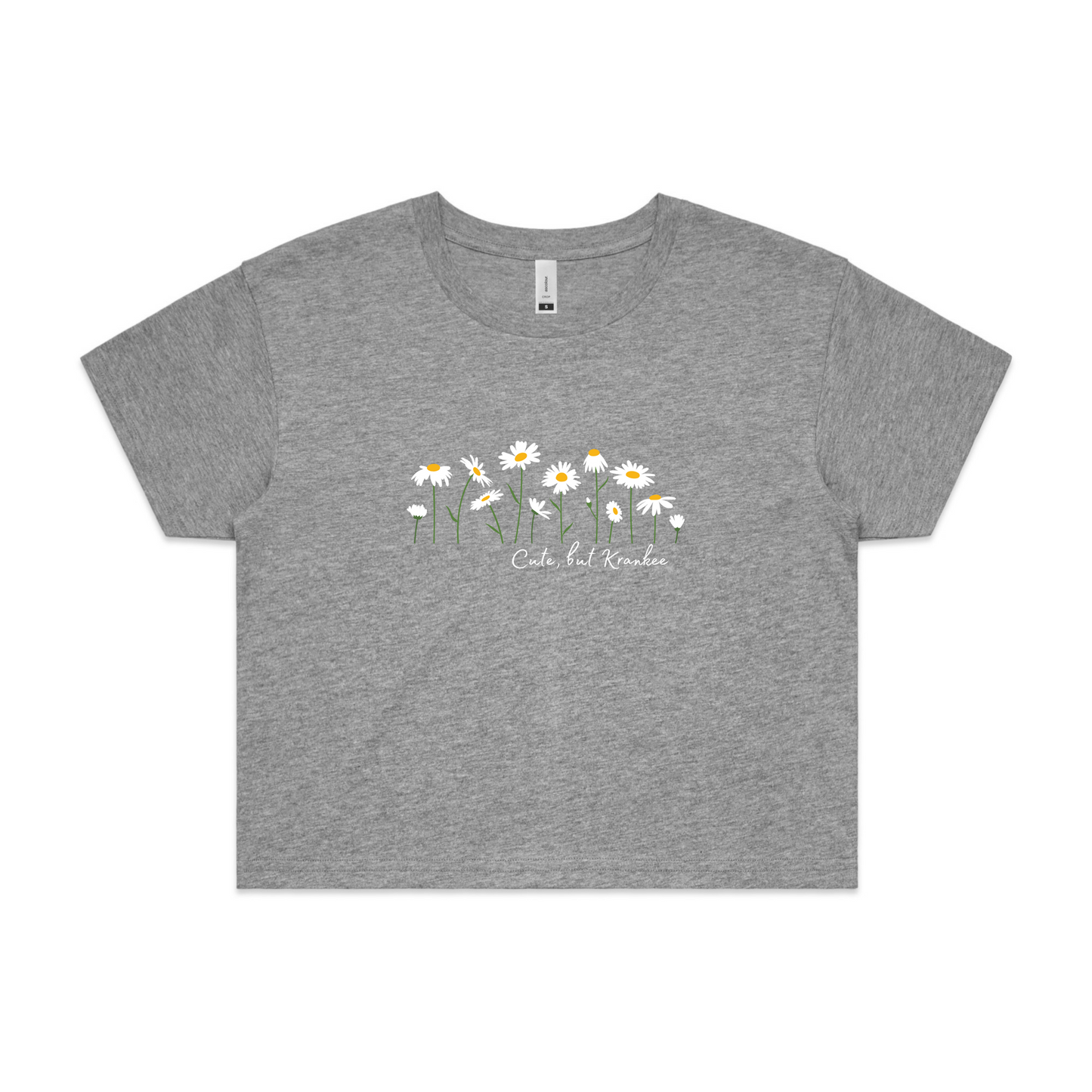 Womens Daisy Crop Tee